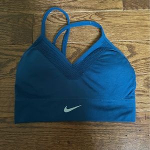 Nike sports bra. Blue. Size extra small.